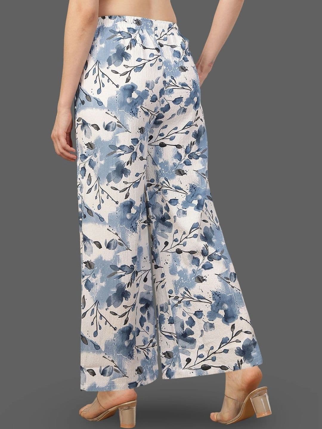 Moda Rapido X Gracit Women Floral Printed Palazzos thumbnail 6
