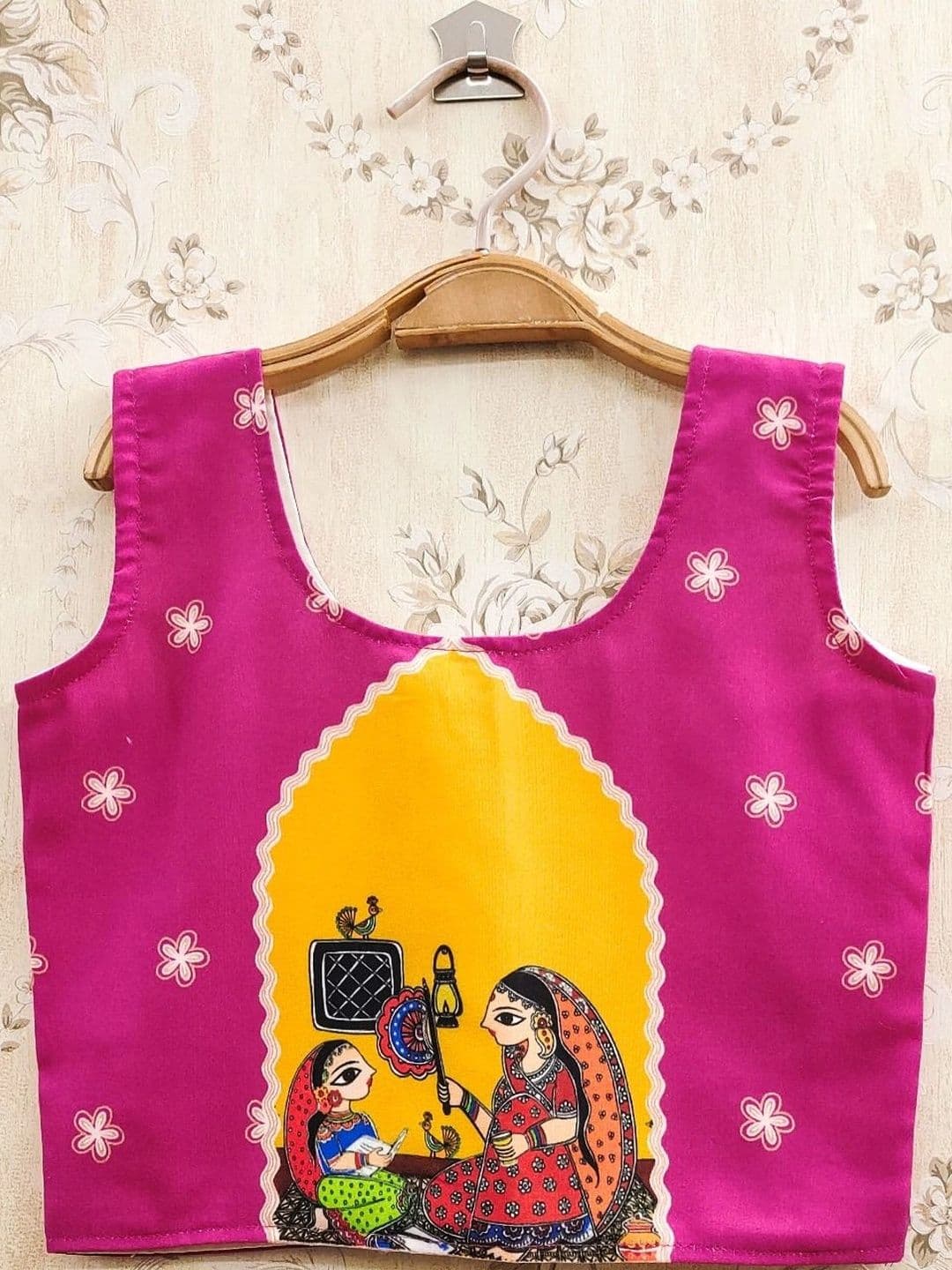 KALINI Girls Printed Ready to Wear Lehenga & thumbnail 5