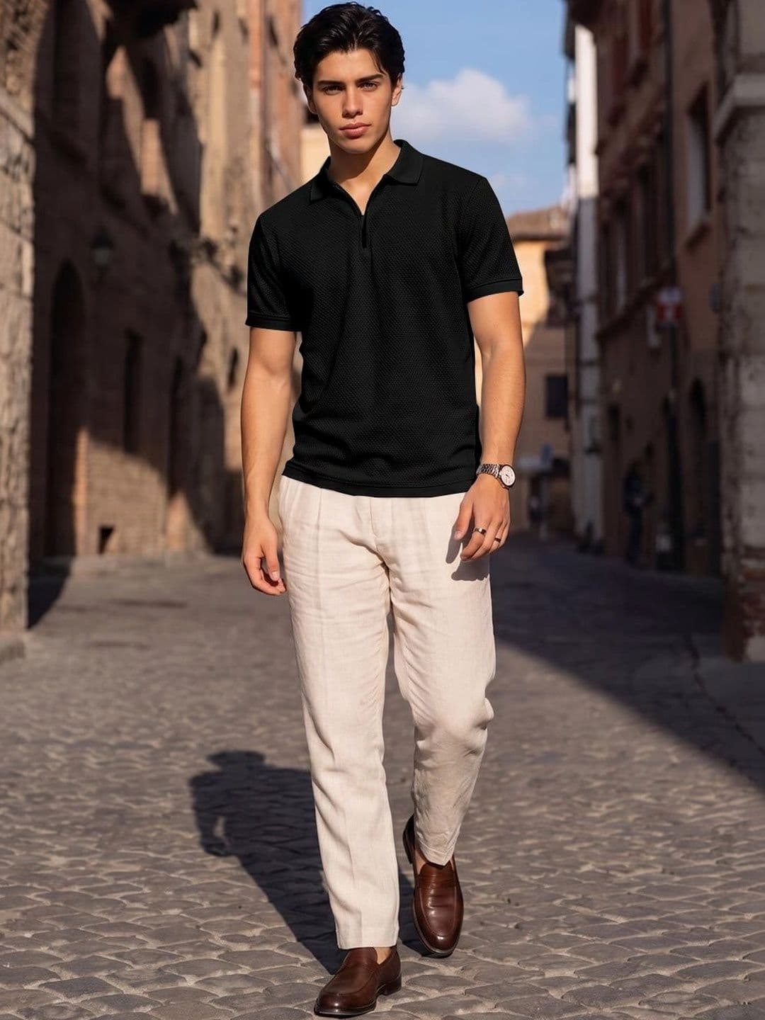 FTX Men Polo Collar T-shirt thumbnail 3
