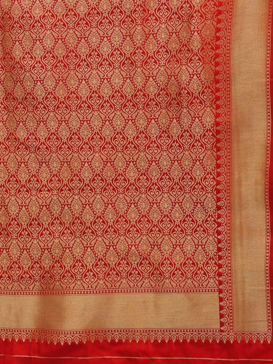 KALINI Woven Design Zari Art Silk Banarasi Saree thumbnail 6