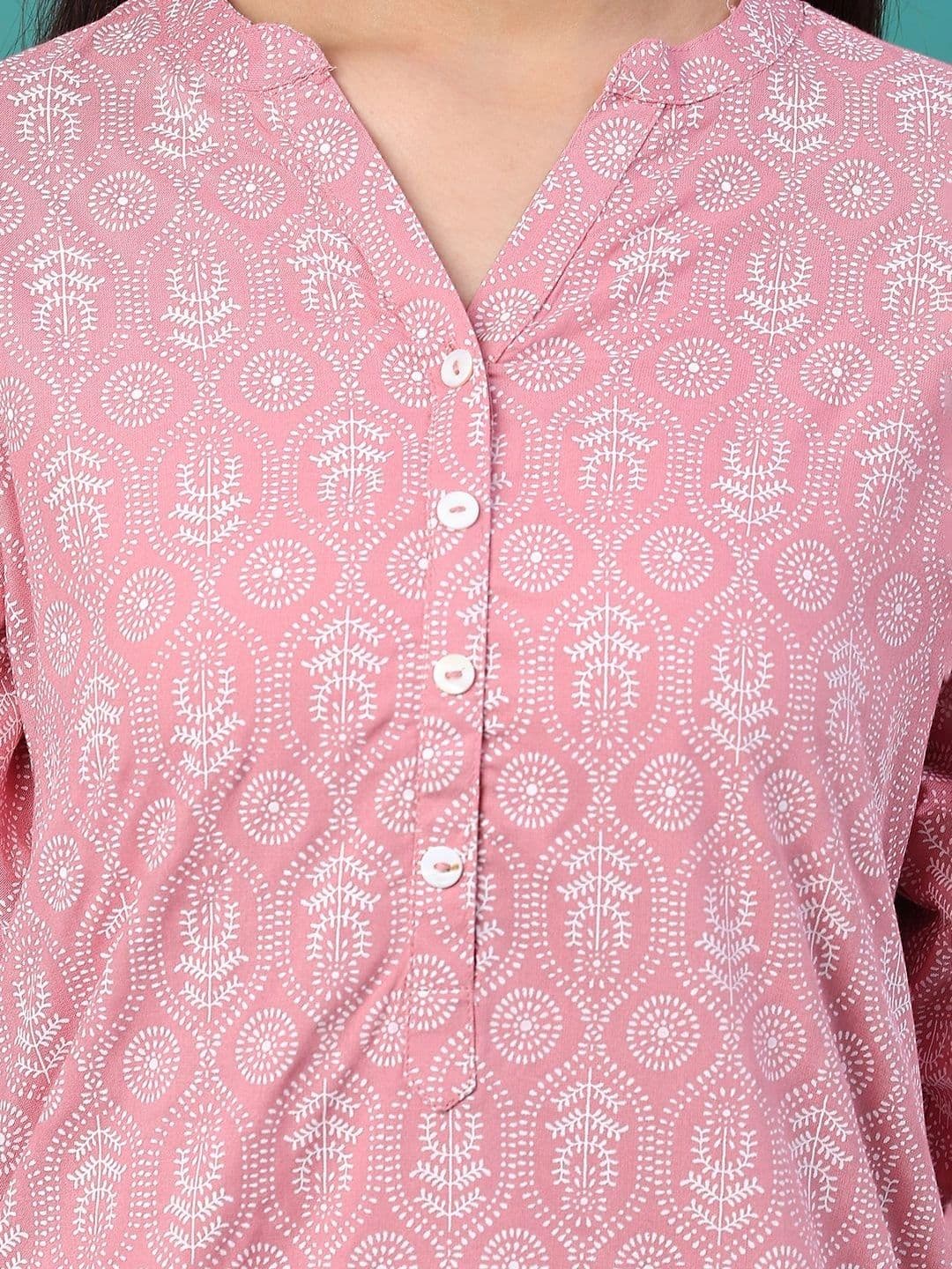 V-Mart Women Ethnic Motifs Printed Kurta thumbnail 3