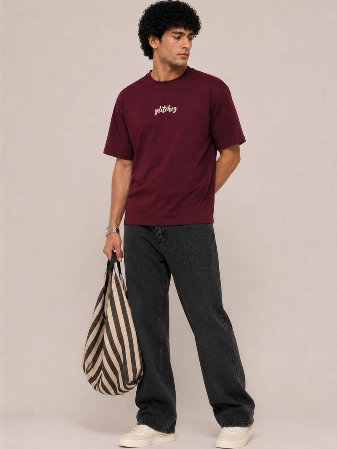 glitchez Men Printed T-shirt thumbnail 2