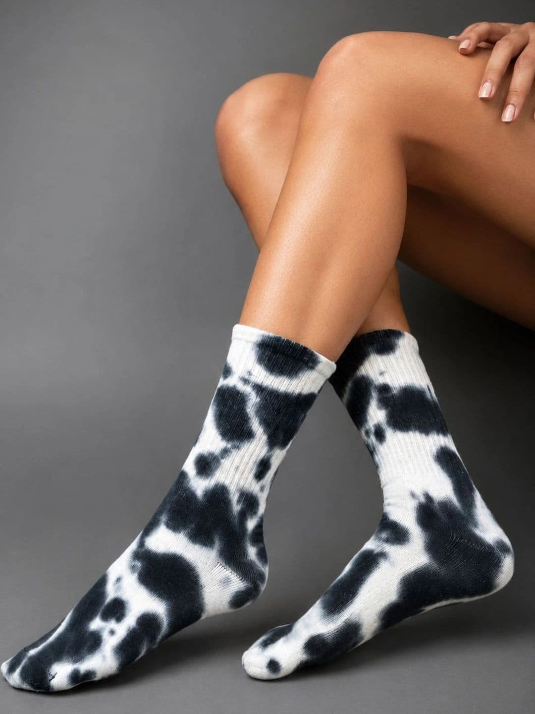 ASQUAREDD Unisex Cotton Patterned Above Ankle Socks thumbnail 3