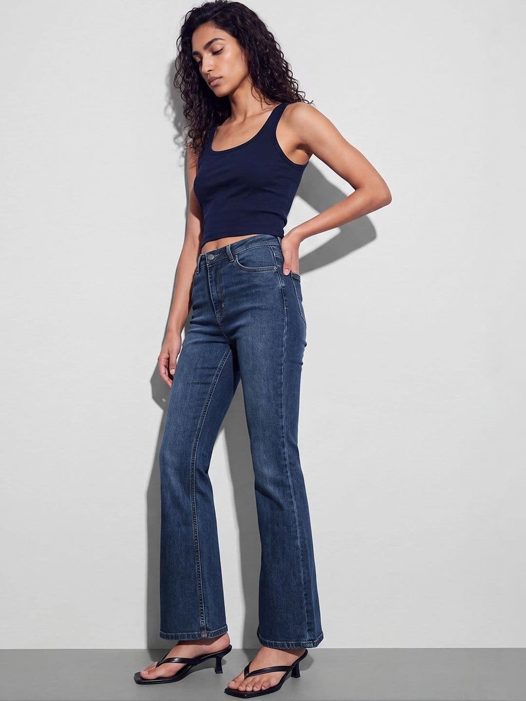 Ginger by Lifestyle Women Regular Fit High-Rise Stretchable Jeans thumbnail 5