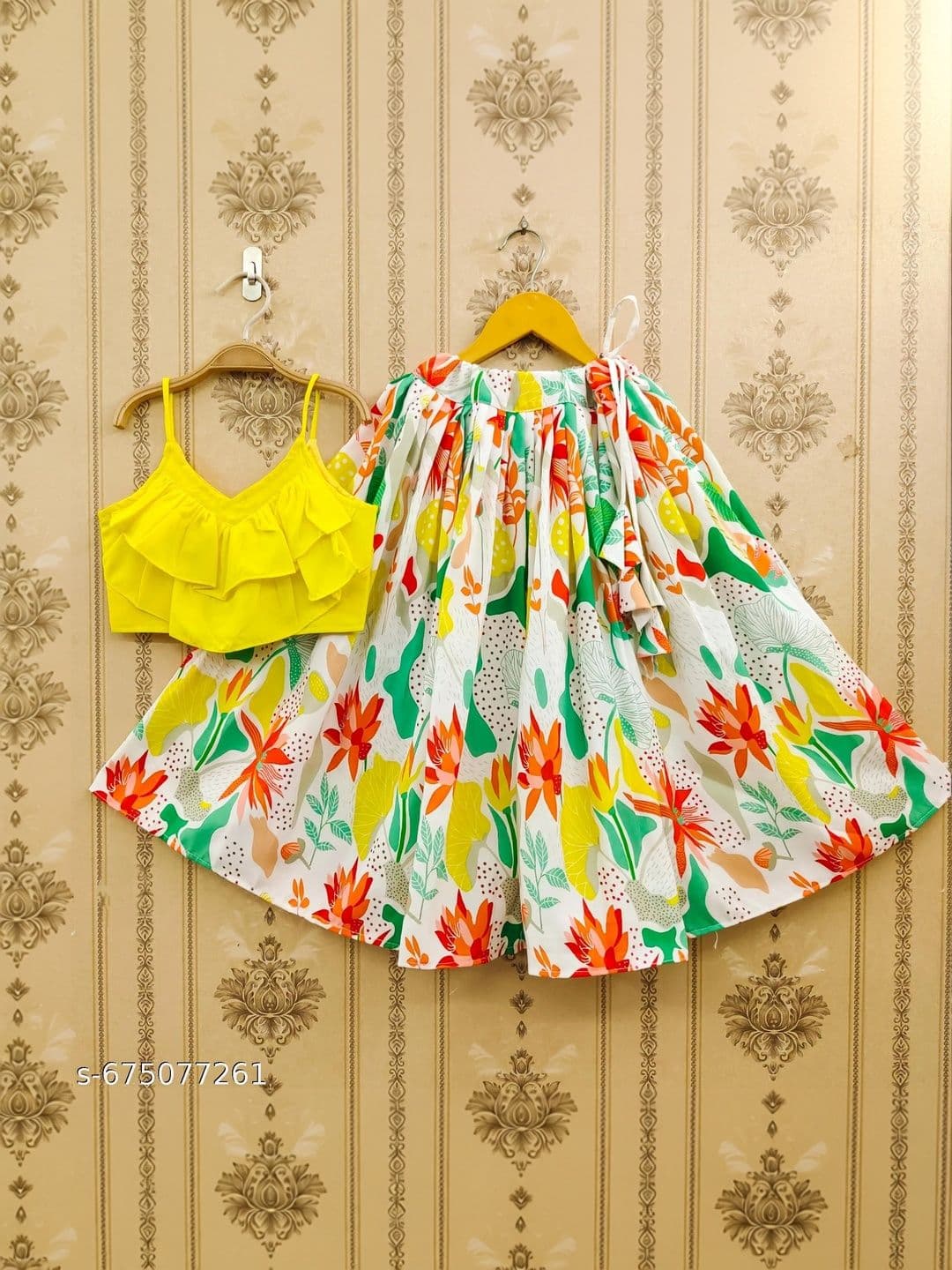 KALINI Girls Ready to Wear Lehenga & thumbnail 2