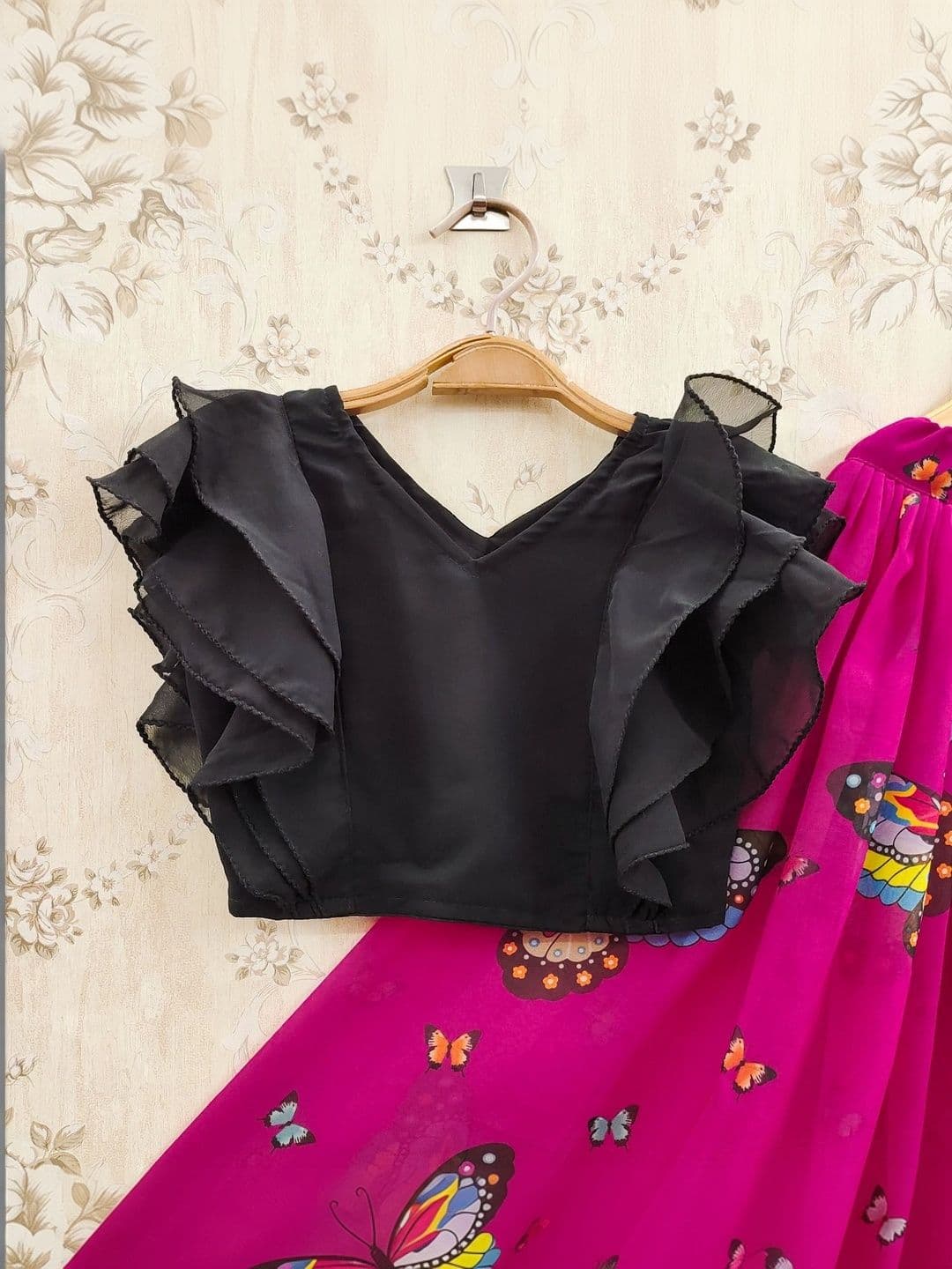 KALINI Girls Ready to Wear Lehenga & thumbnail 3
