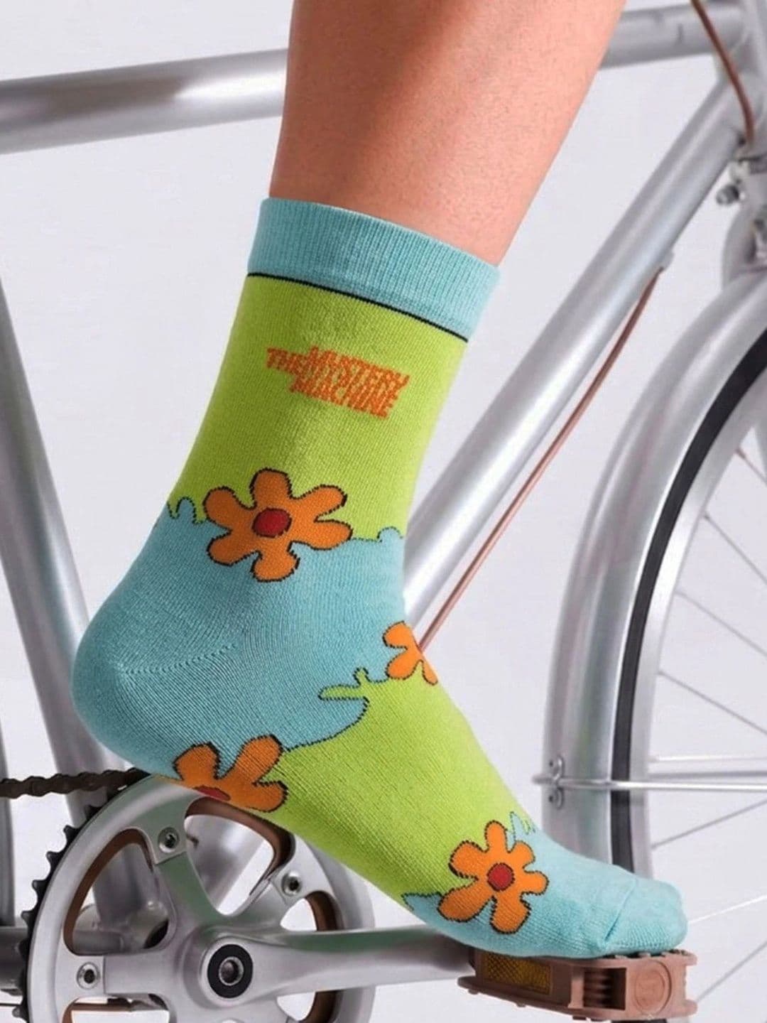 The Souled Store Unisex Cotton Blend Patterned Above Ankle Socks thumbnail 5