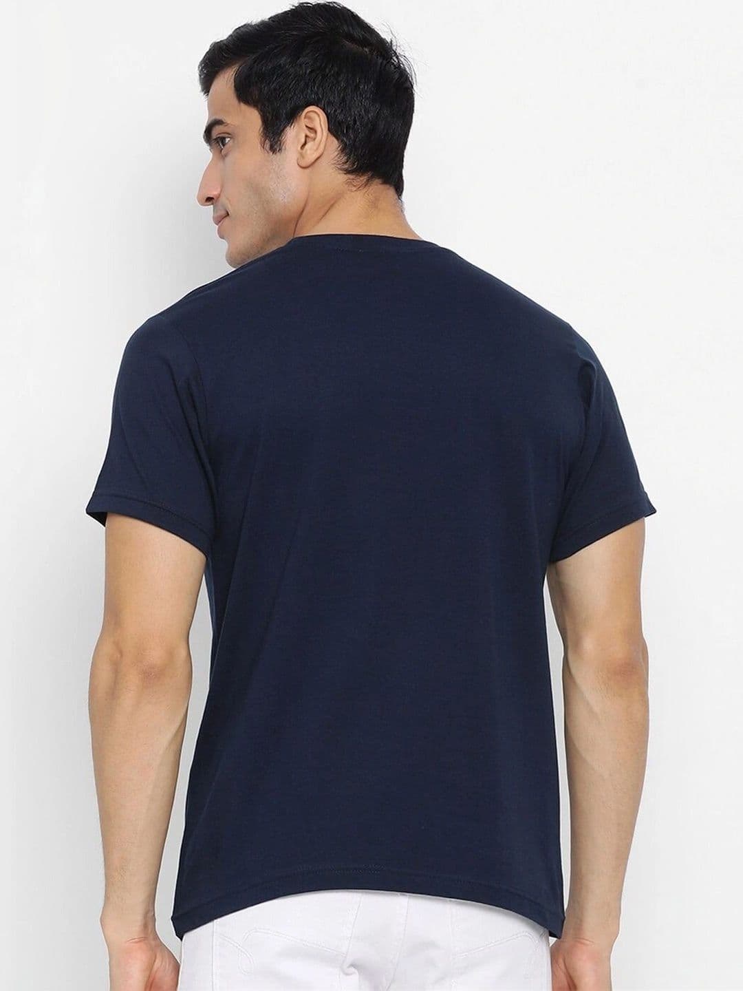 Moda Rapido X Organic Chics Men Typography Printed Bio Finish T-shirt thumbnail 3