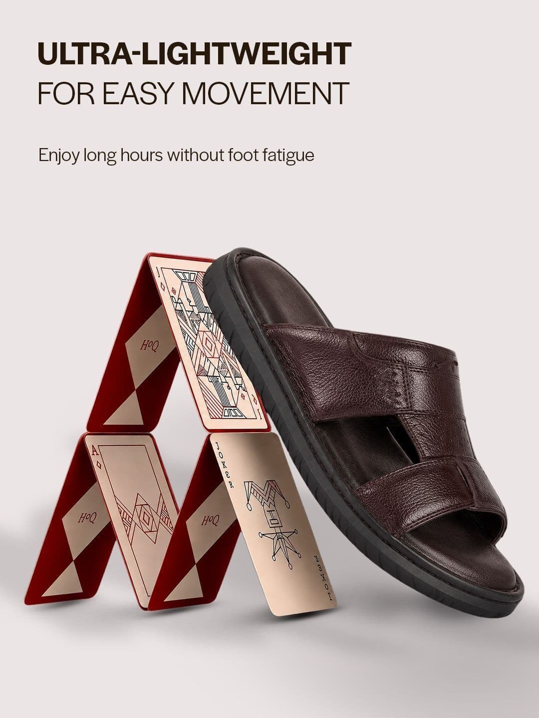 FAUSTO Men Leather Comfort Sandals thumbnail 4