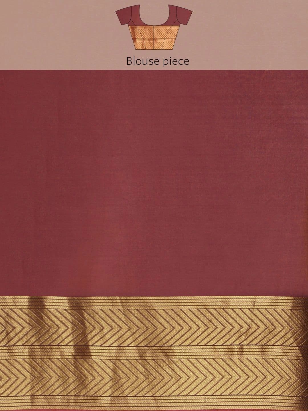 Dhaaga Ghar Woven Design Zari Art Silk Banarasi Saree thumbnail 4