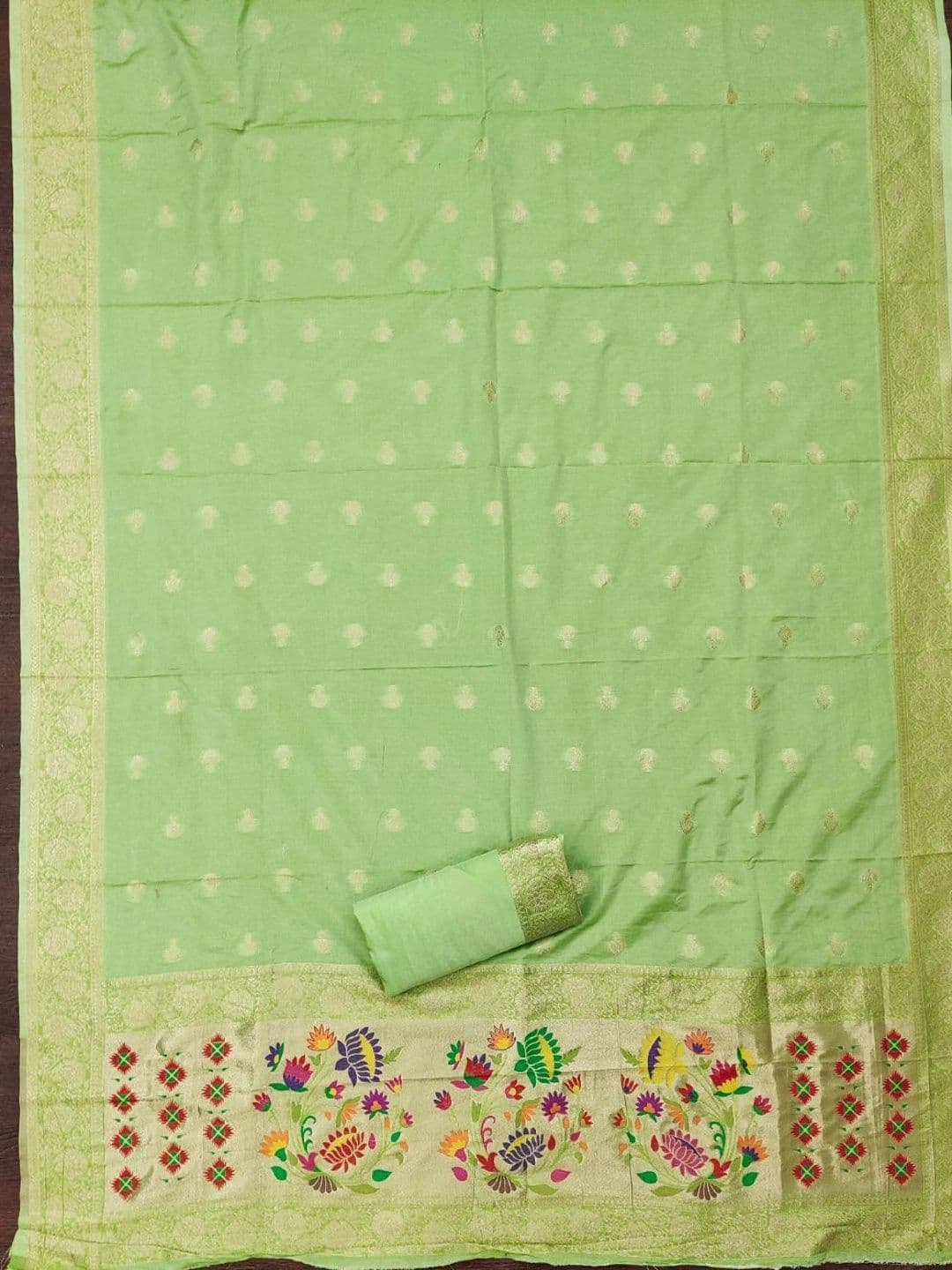 KALINI Pure Cotton Unstitched Dress Material thumbnail 3