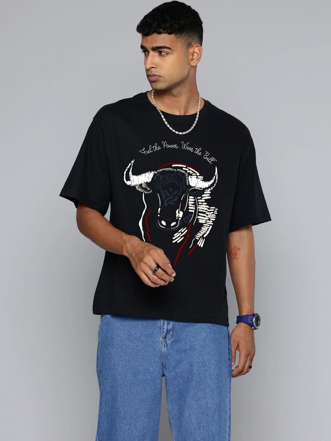 Moda Rapido Men Printed T-shirt thumbnail 2