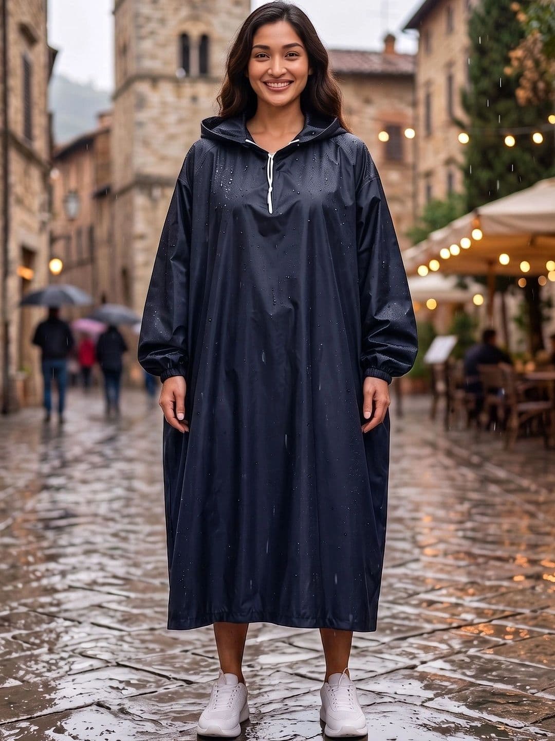 REOUTLOOK Hooded Waterproof Rain Jacket thumbnail 3