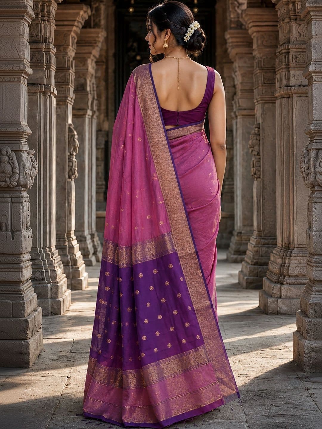 Mitera Woven Design Designer Kanjeevaram Saree thumbnail 3