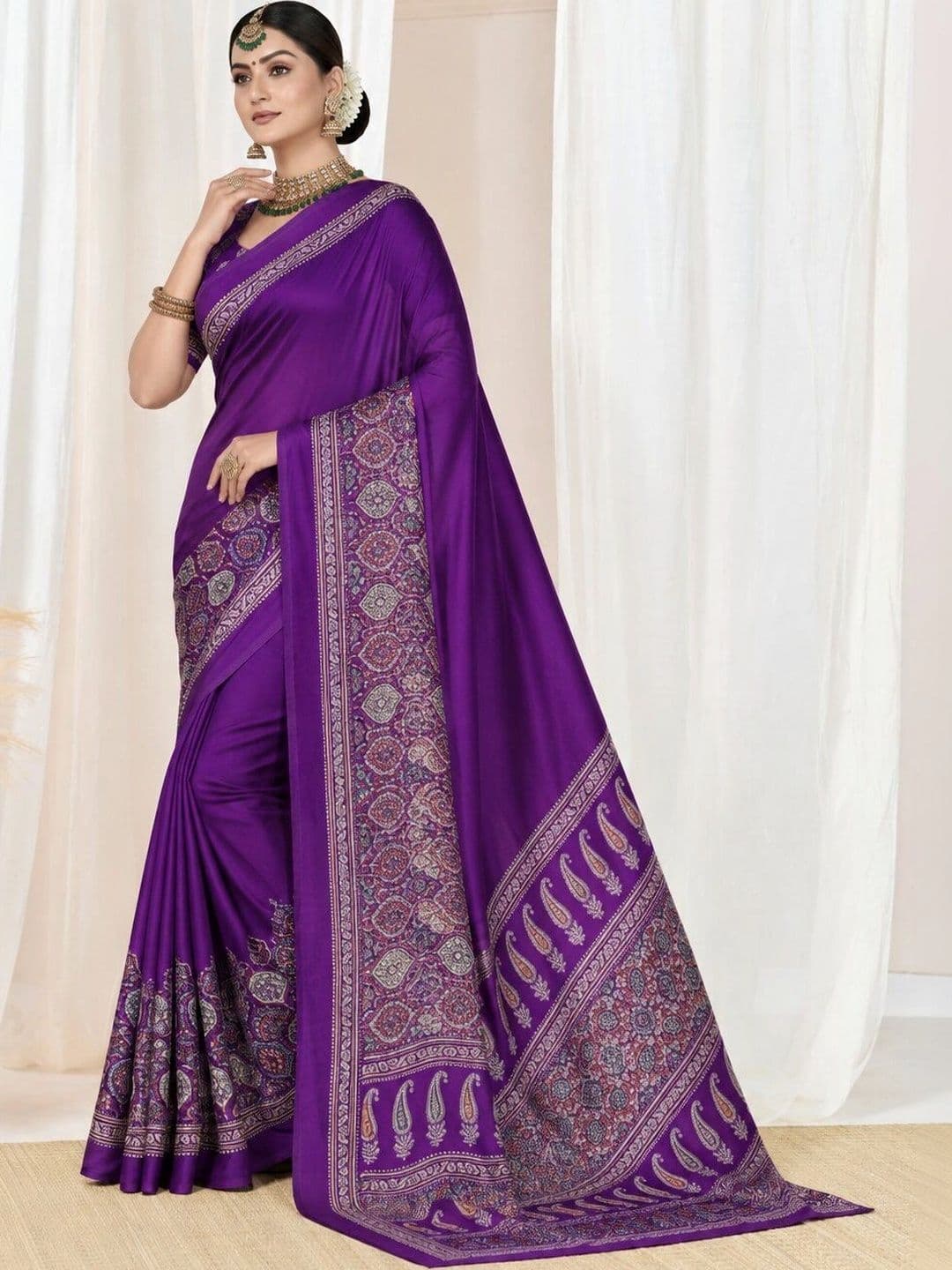 NARIVESH TRENDS Woven Design Art Silk Saree thumbnail 3