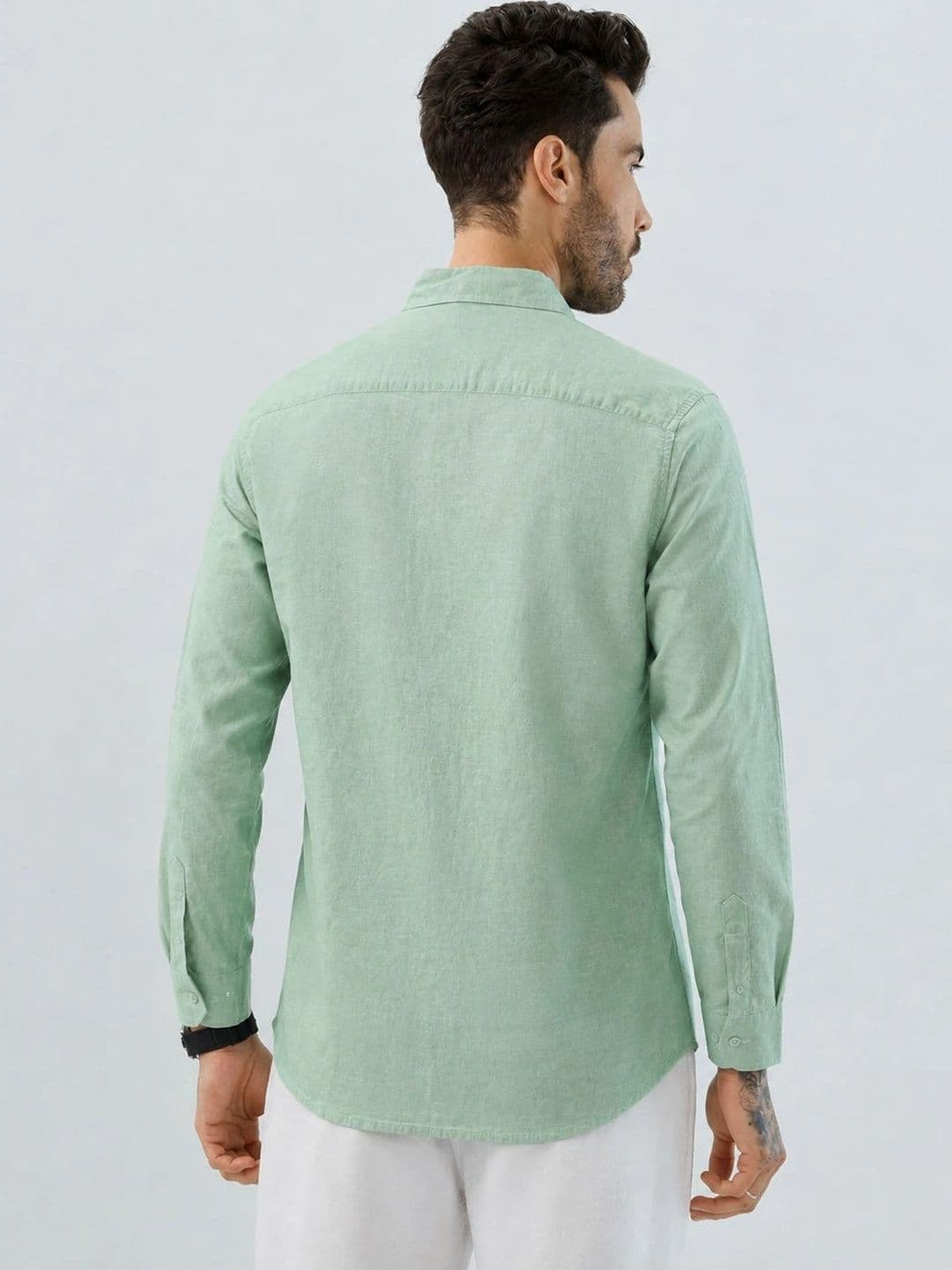 R.Code by The Roadster Life Co. Men Standard Casual Shirt thumbnail 5