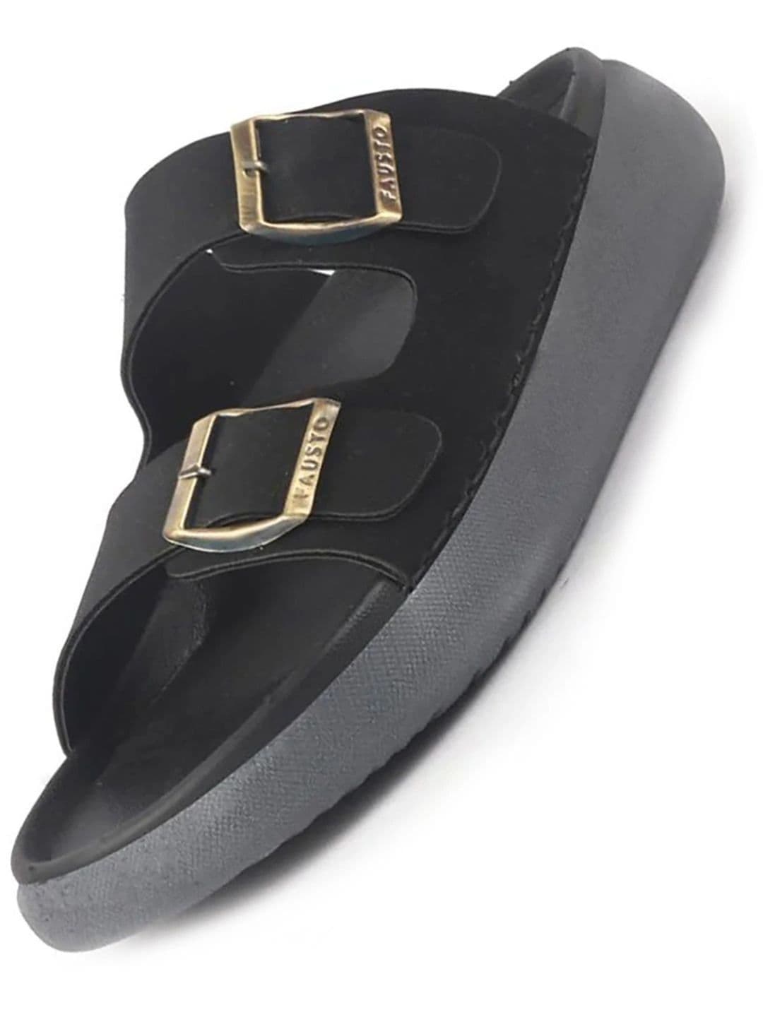 FAUSTO Men Open Toe Slip-On Comfort Sandals - view 1