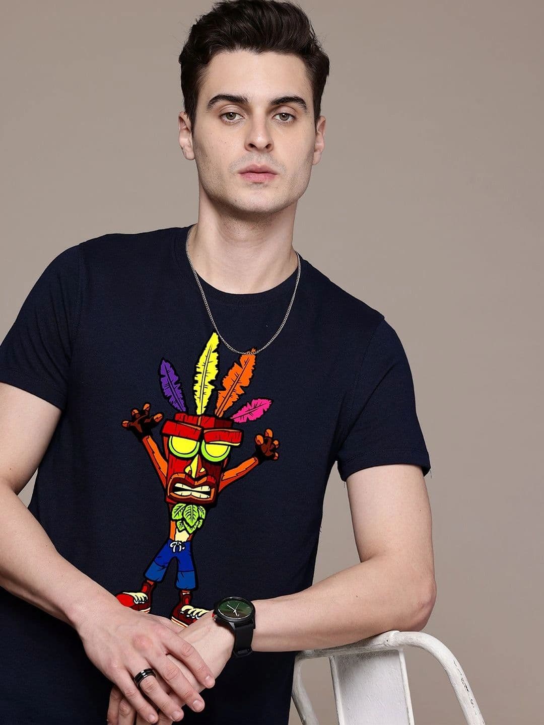 Moda Rapido Men Printed T-shirt thumbnail 4