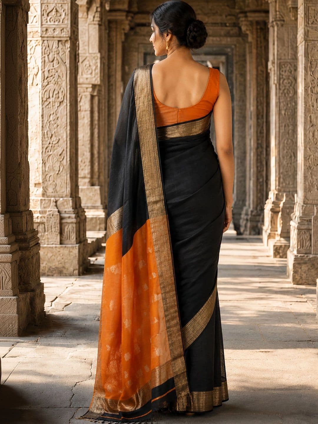 Mitera Woven Design Zari Designer Kanjeevaram Saree thumbnail 4