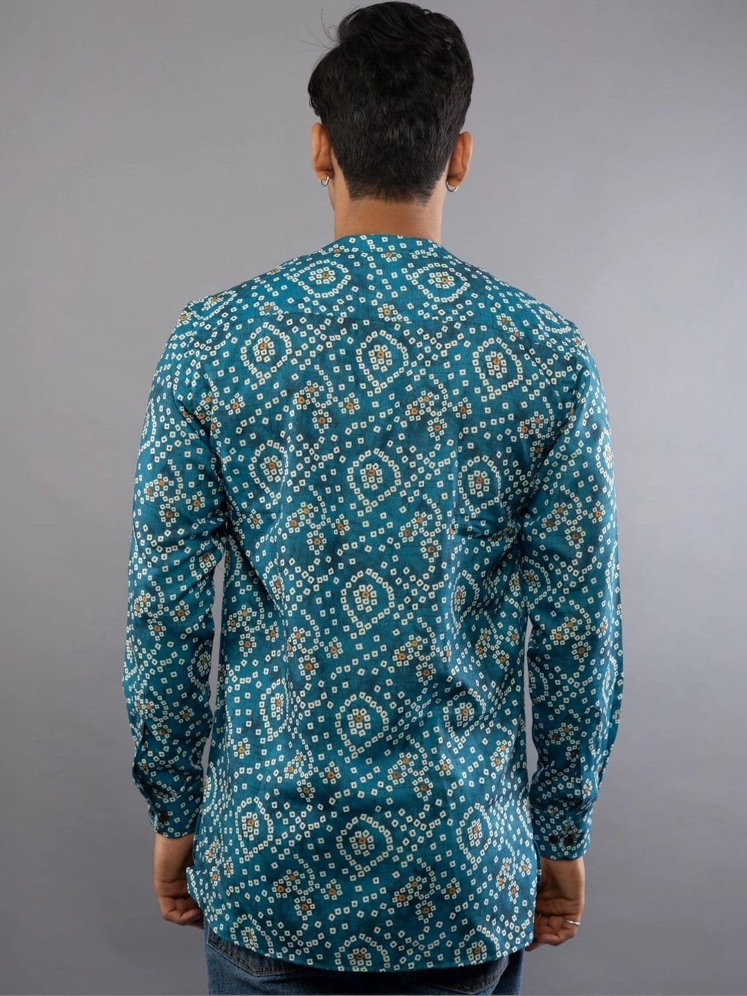 Vallengud Men Ethnic Motifs Printed Slim Fit Kurta thumbnail 2
