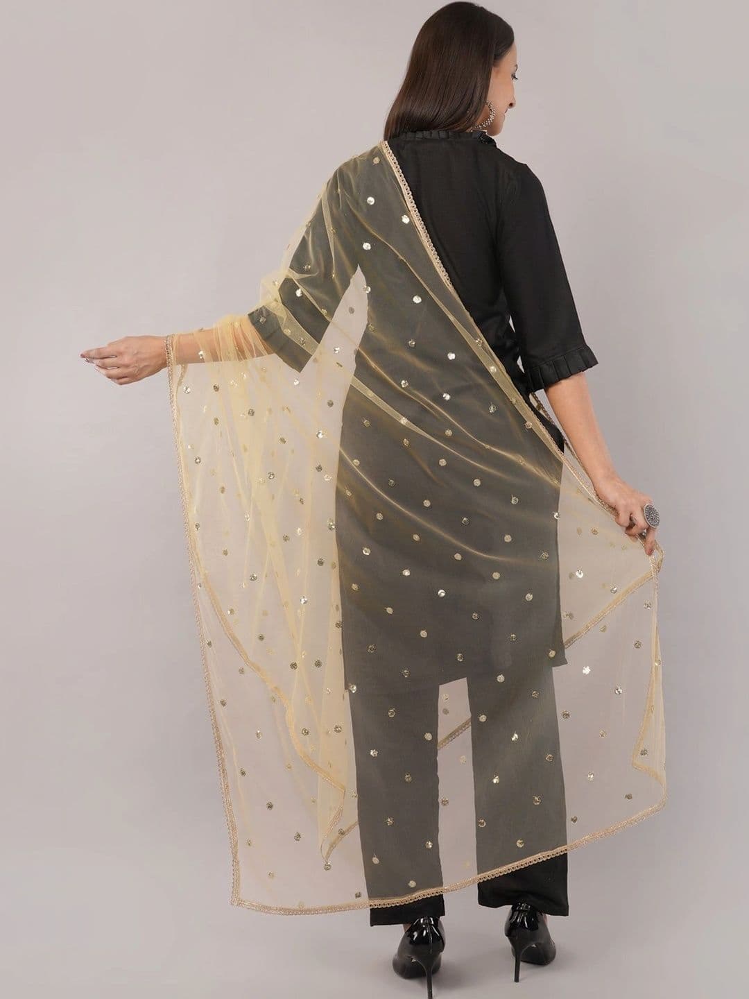 IVAARA Dupatta with Sequinned thumbnail 2