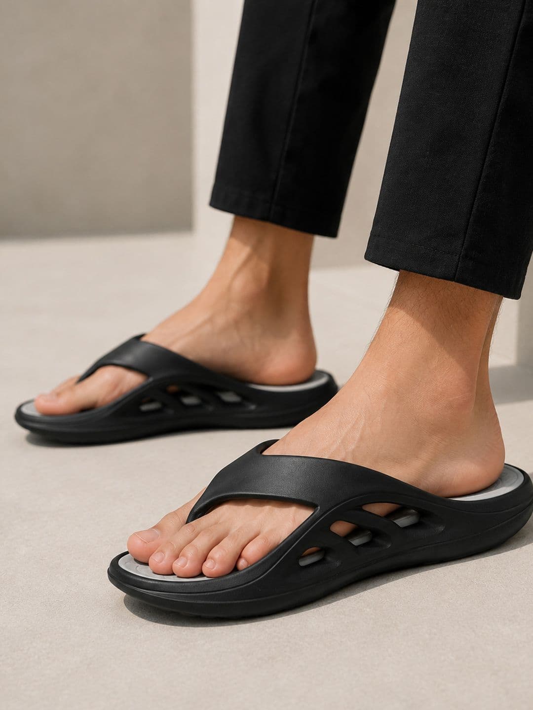 Ten x You Unisex Thong Flip-Flops thumbnail 3