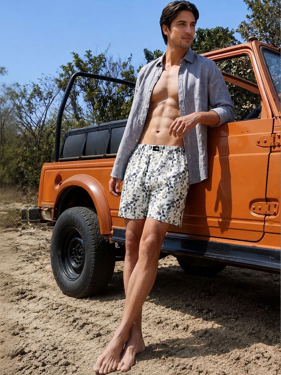 FTX Printed Mid Rise Boxers thumbnail 4