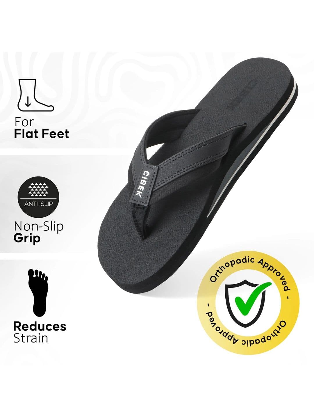 DOCTOR CIBEK SOFT Men Thong Flip-Flops thumbnail 6