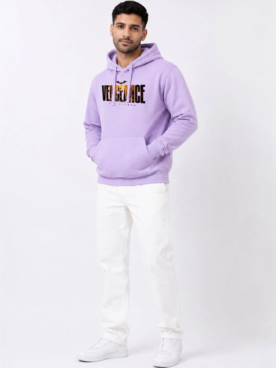 Moda Rapido X Organic Chics Men Printed Hooded Sweatshirt thumbnail 5