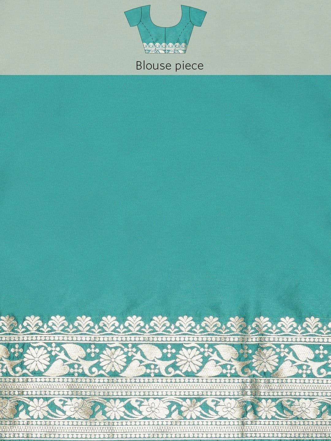 Dhaaga Ghar Woven Design Zari Art Silk Banarasi Saree thumbnail 3