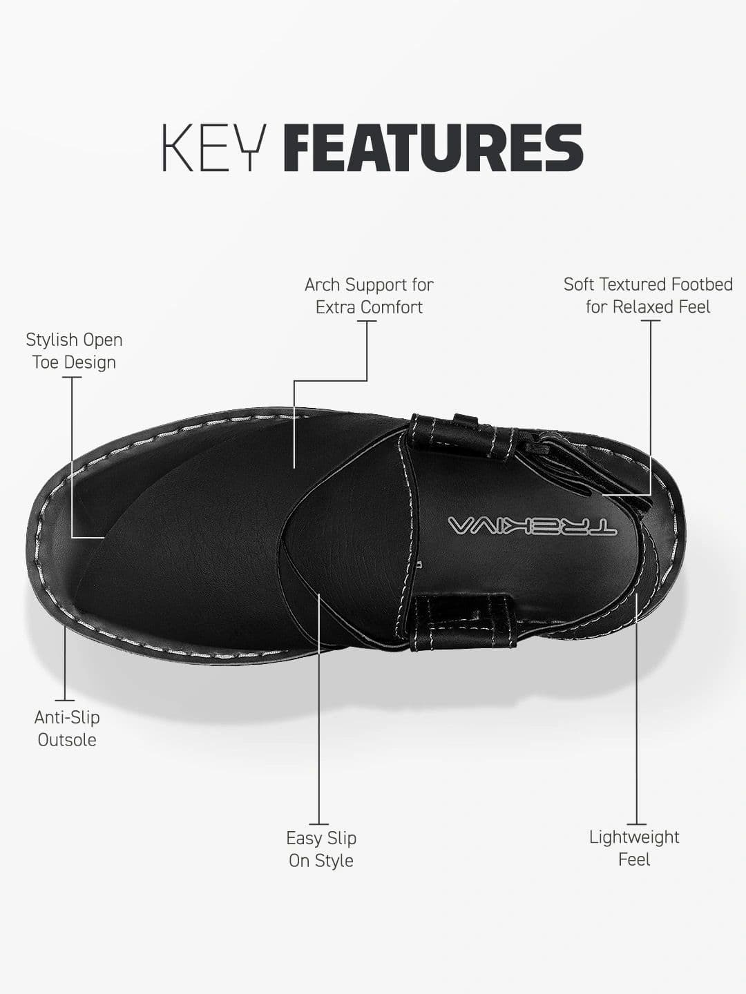 Trekiva Men Comfort Sandals thumbnail 6