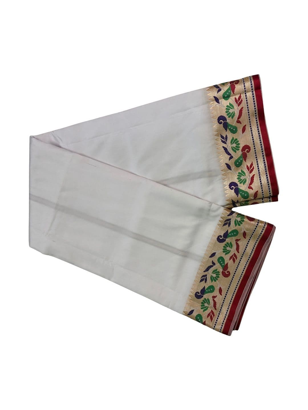 Banarasi Poshak Men Embroidered Silk Dhoti Dhotis thumbnail 3