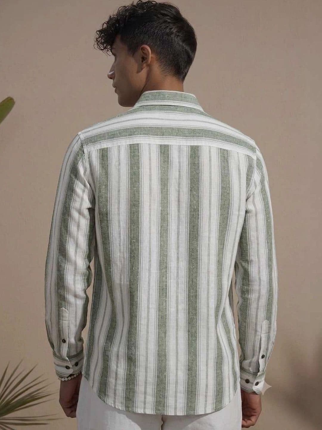 HEMS TRENDS Men Classic Striped Casual Shirt thumbnail 3