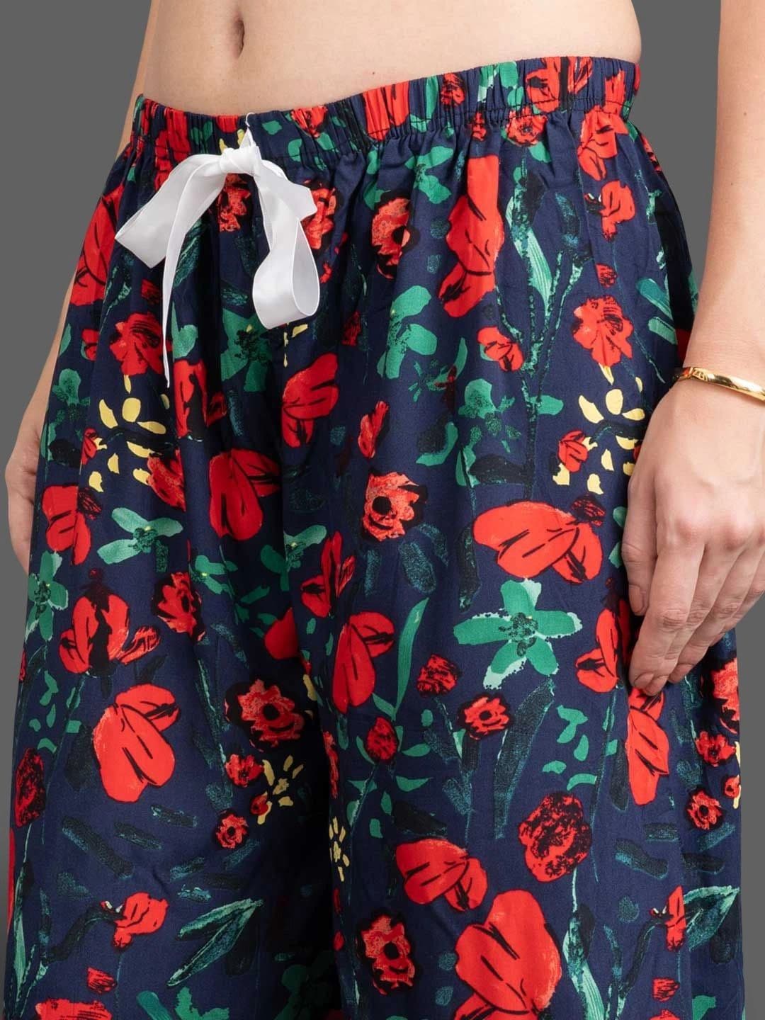 Moda Rapido X Gracit Women Floral Printed Ethnic Palazzos thumbnail 7
