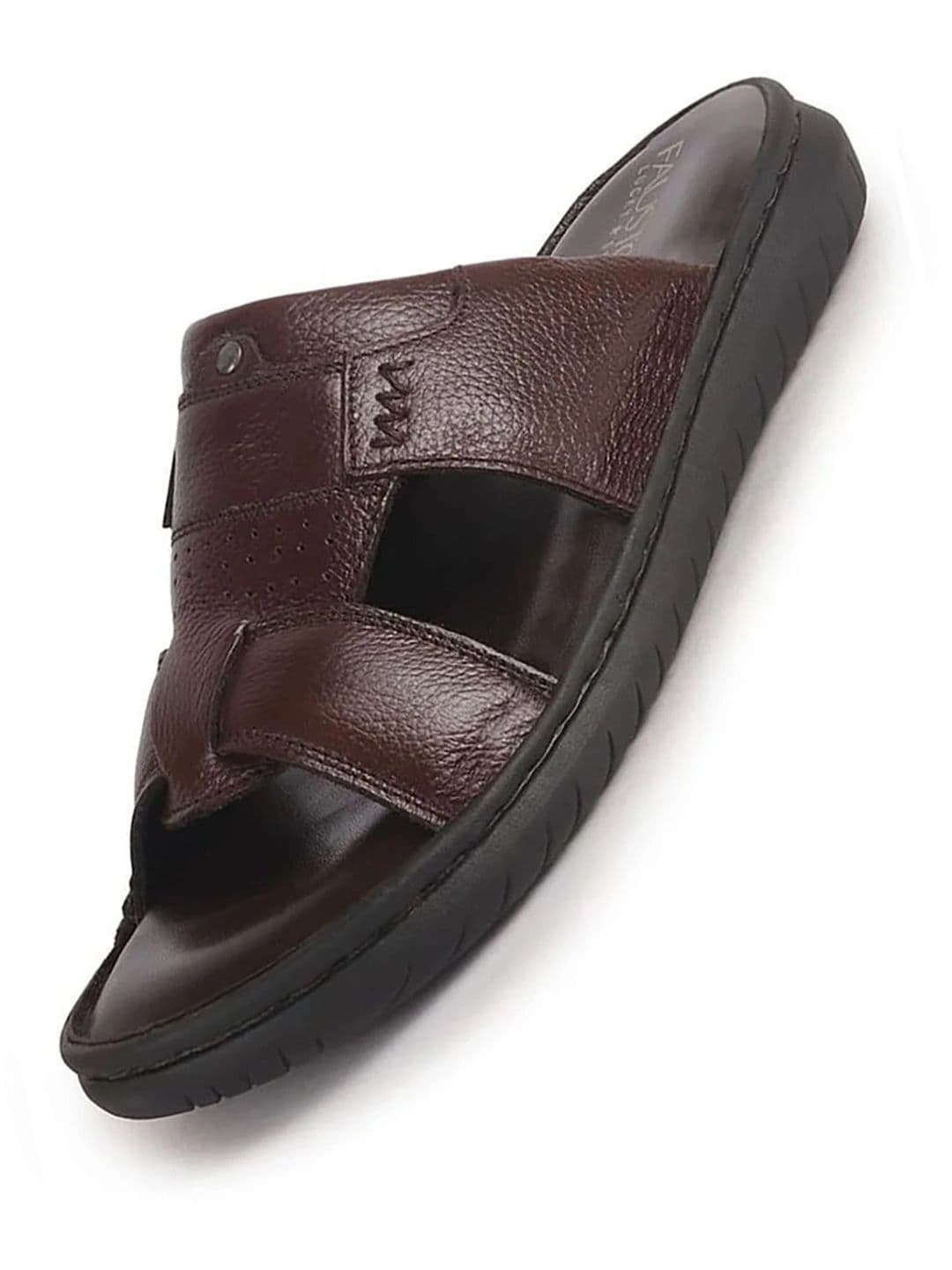 FAUSTO Men Leather Comfort Sandals - view 1