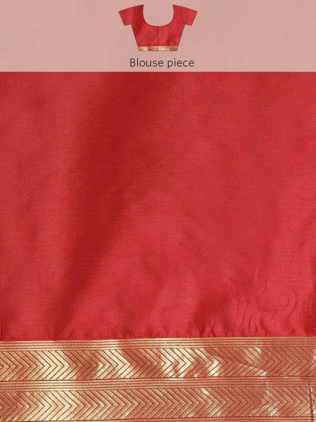 Dhaaga Ghar Woven Design Zari Art Silk Banarasi Saree thumbnail 6