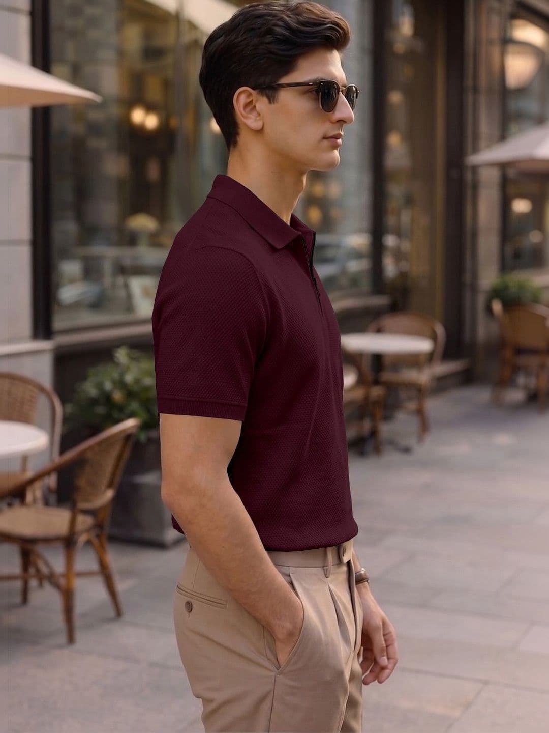 FTX Men Polo Collar T-shirt thumbnail 5
