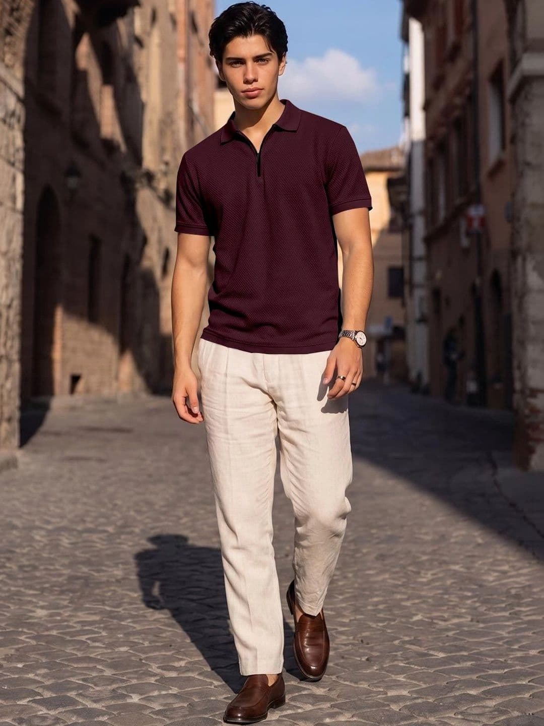 FTX Men Polo Collar T-shirt thumbnail 4