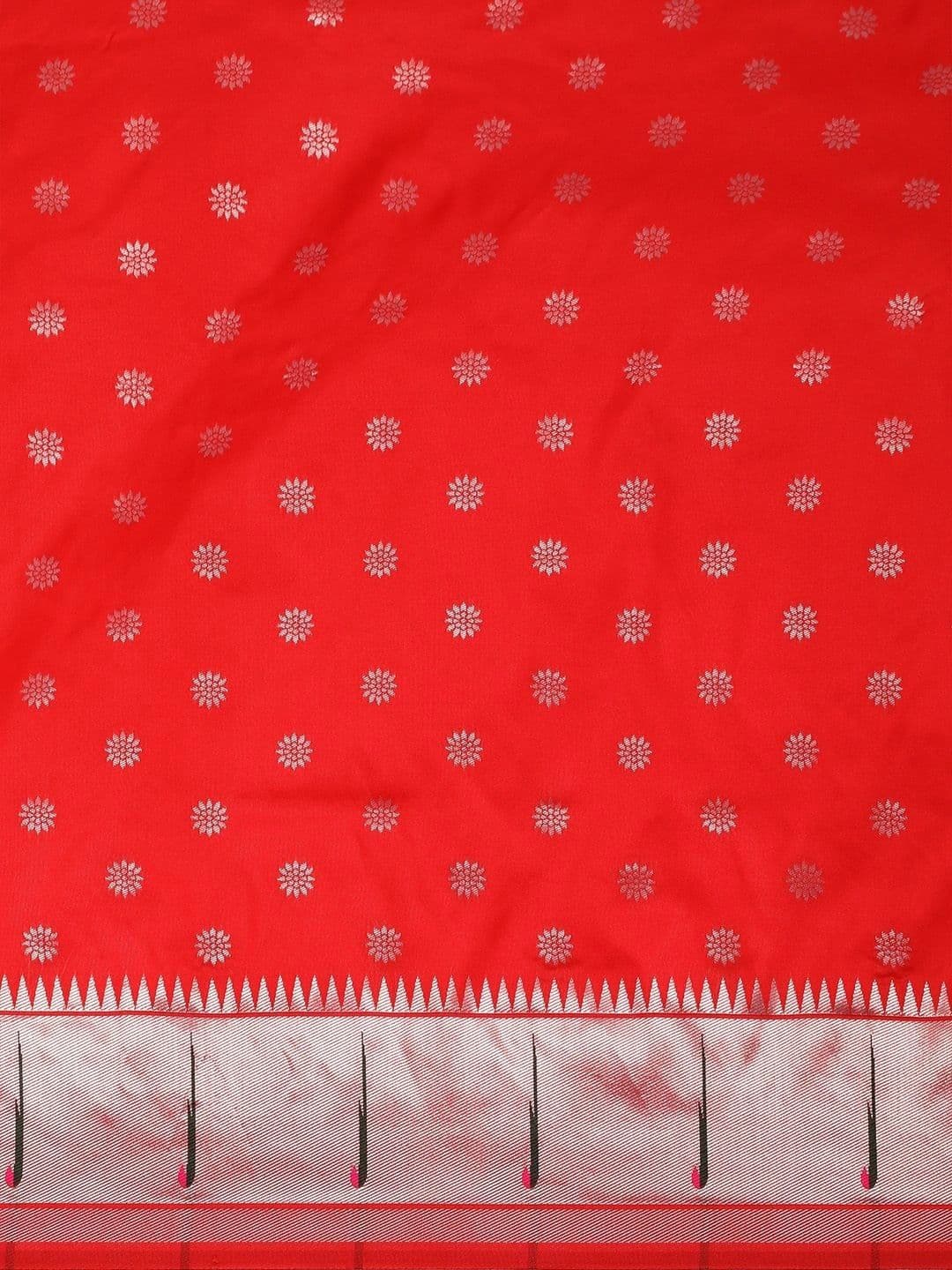 KALINI Woven Design Zari Art Silk Paithani Saree thumbnail 6