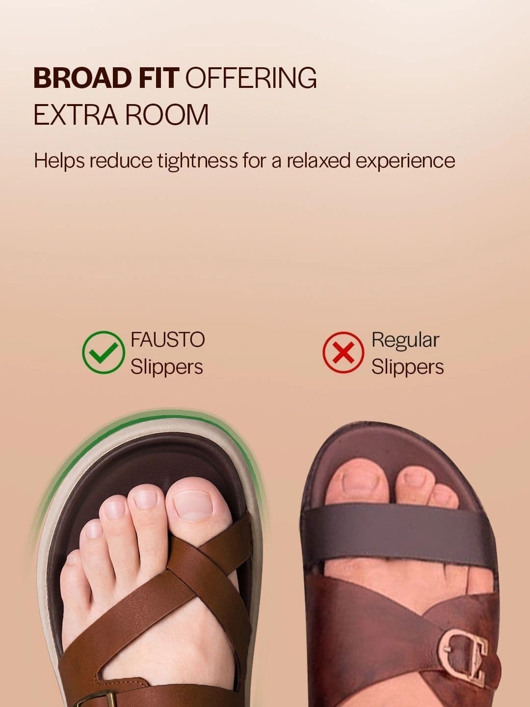 FAUSTO Men Men Toe Ring Buckle Strap Side Stitched Waterproof Sandals thumbnail 7