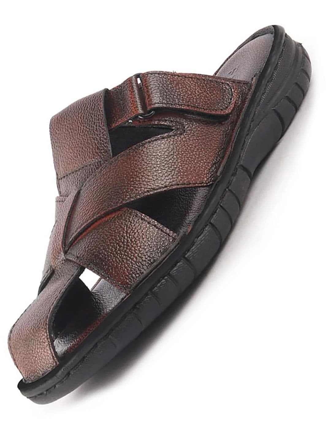 FAUSTO Men Leather Comfort Sandals - view 1