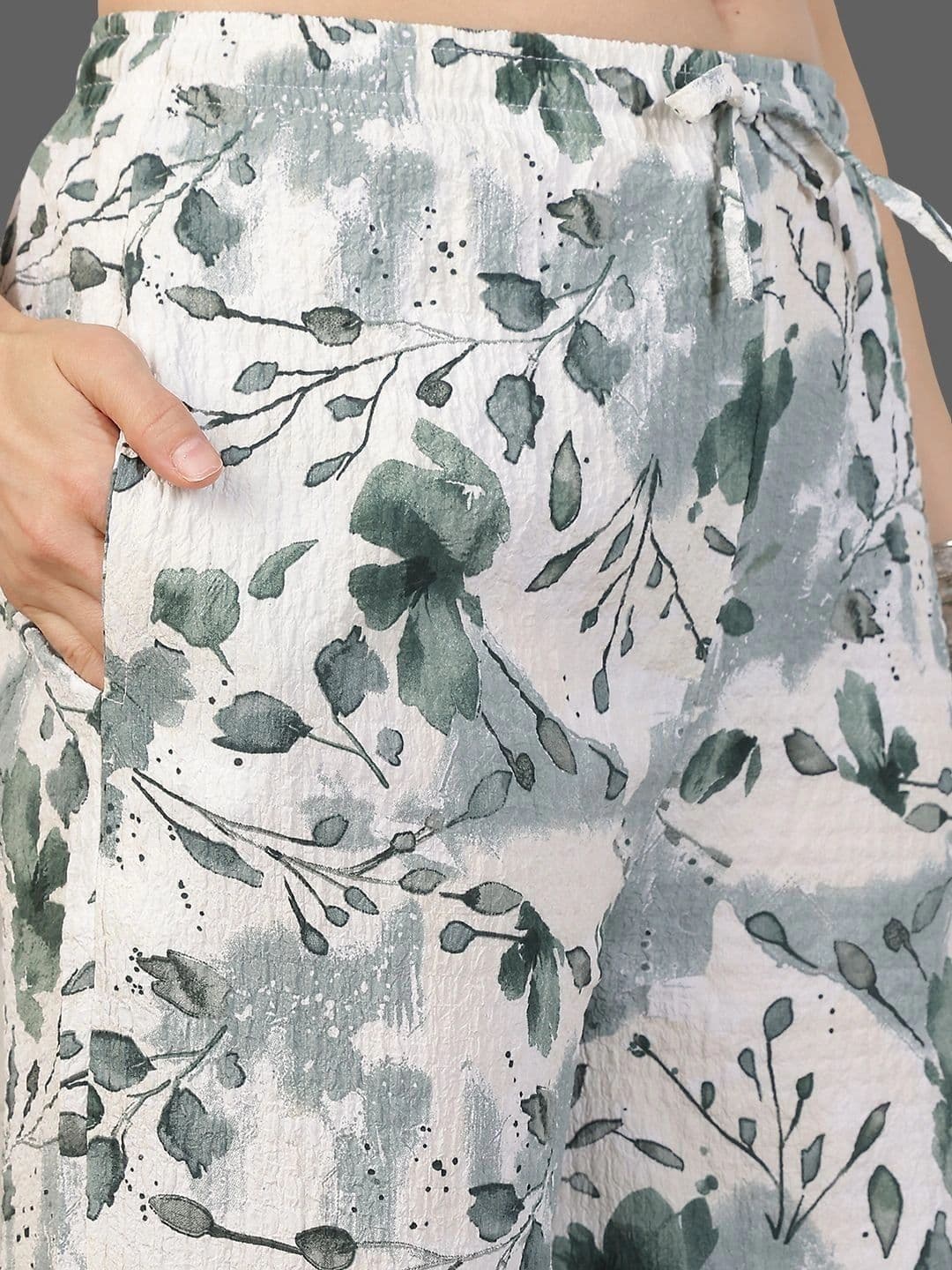 Moda Rapido X Gracit Women Floral Printed Ethnic Palazzos thumbnail 5