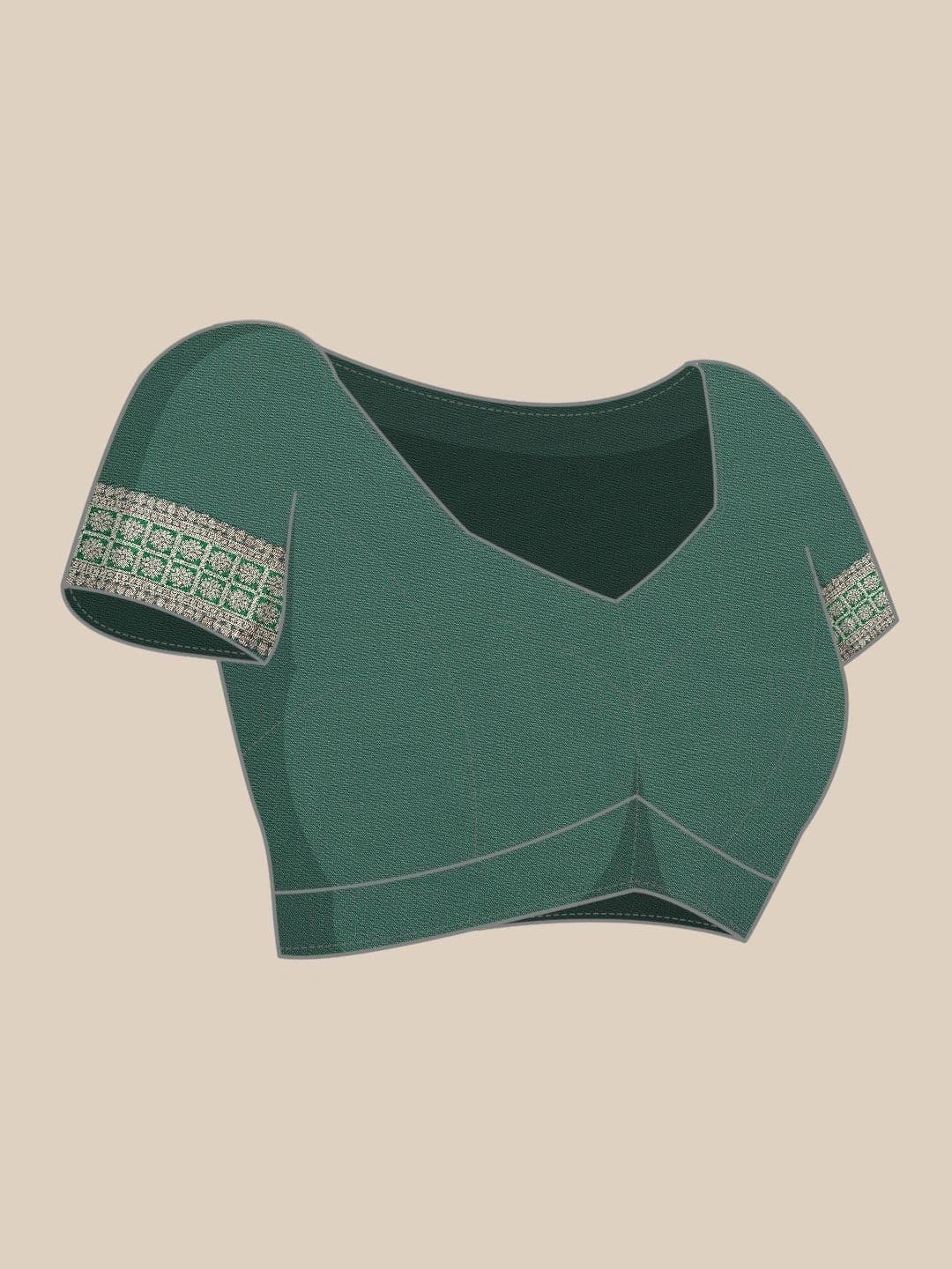 KALINI Woven Design Zari Art Silk Banarasi Saree thumbnail 4