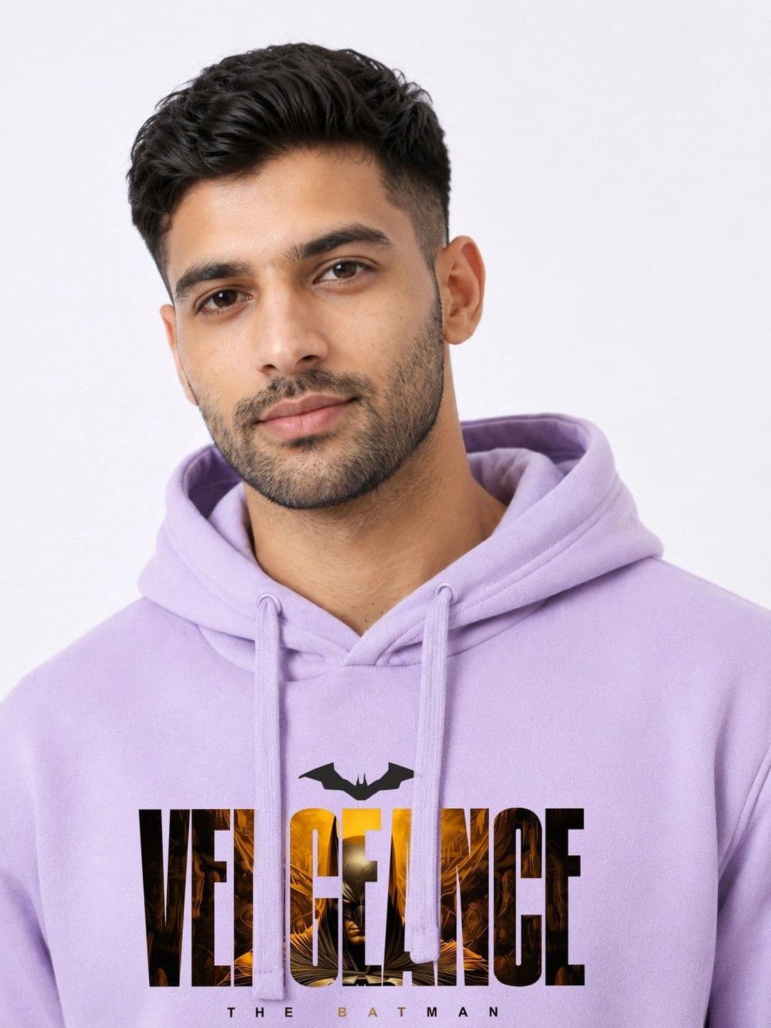 Moda Rapido X Organic Chics Men Printed Hooded Sweatshirt thumbnail 2