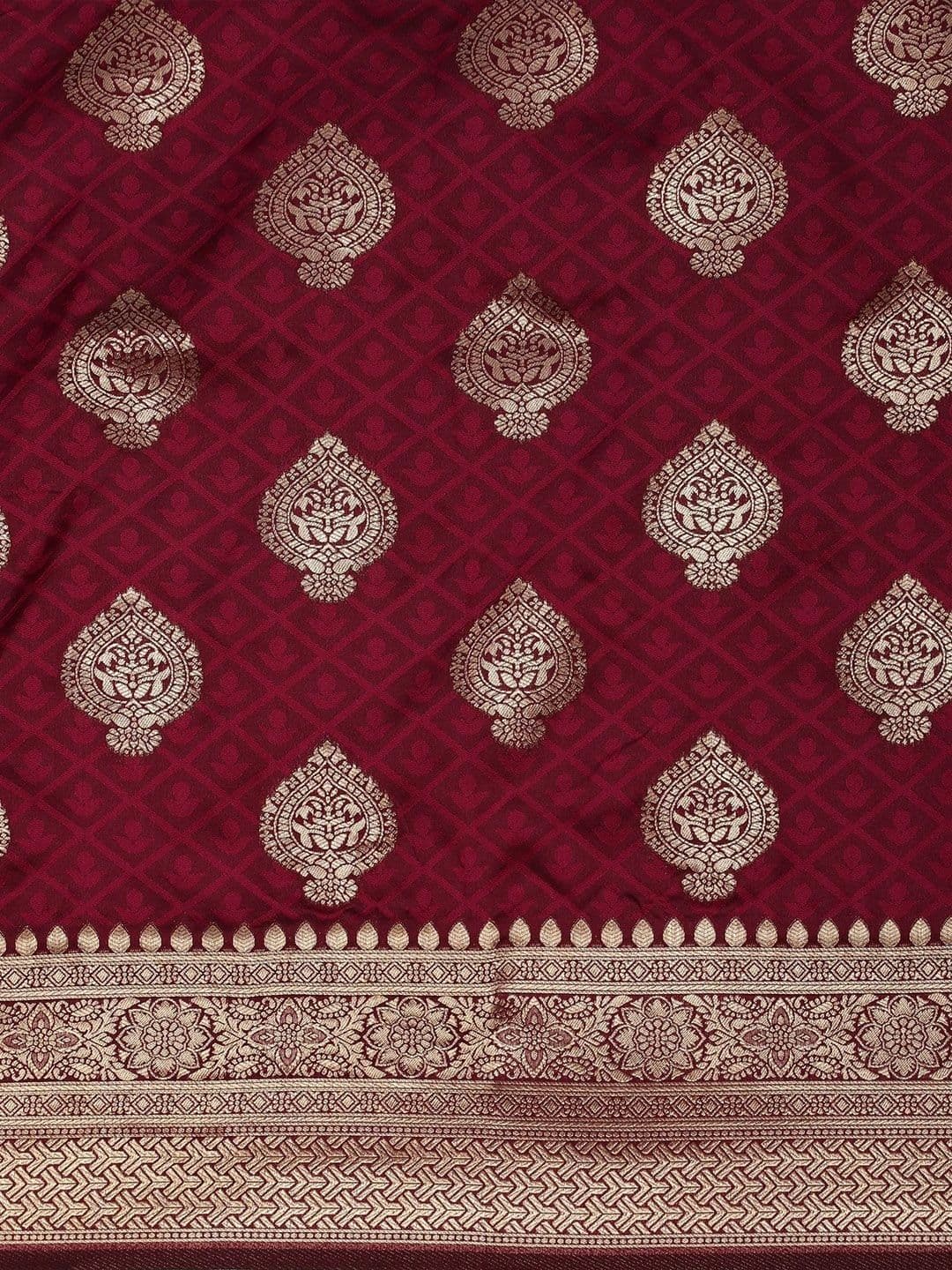 KALINI Woven Design Zari Art Silk Banarasi Saree thumbnail 3