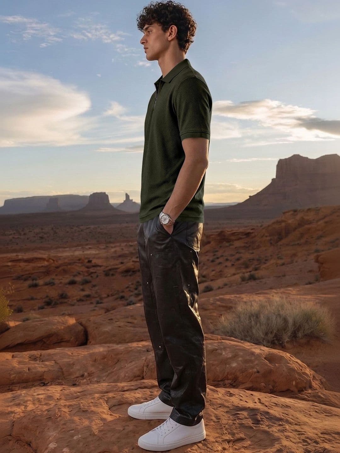 FTX Men Polo Collar T-shirt thumbnail 2