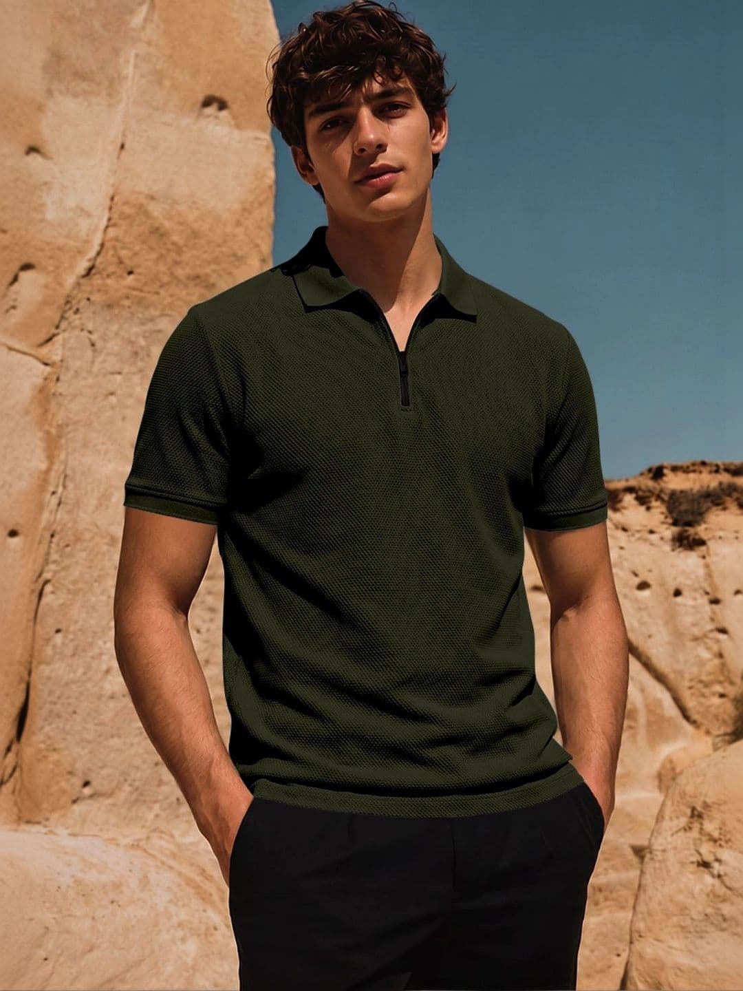 FTX Men Polo Collar T-shirt - view 1