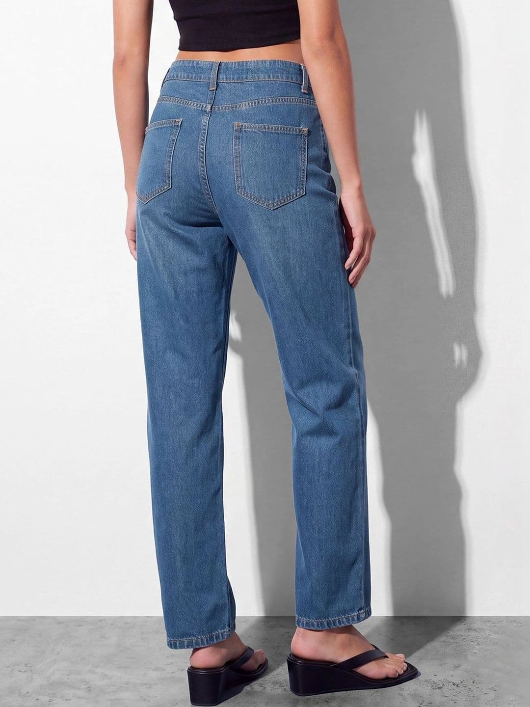 Ginger by Lifestyle Women Regular Fit High-Rise Stretchable Jeans thumbnail 6