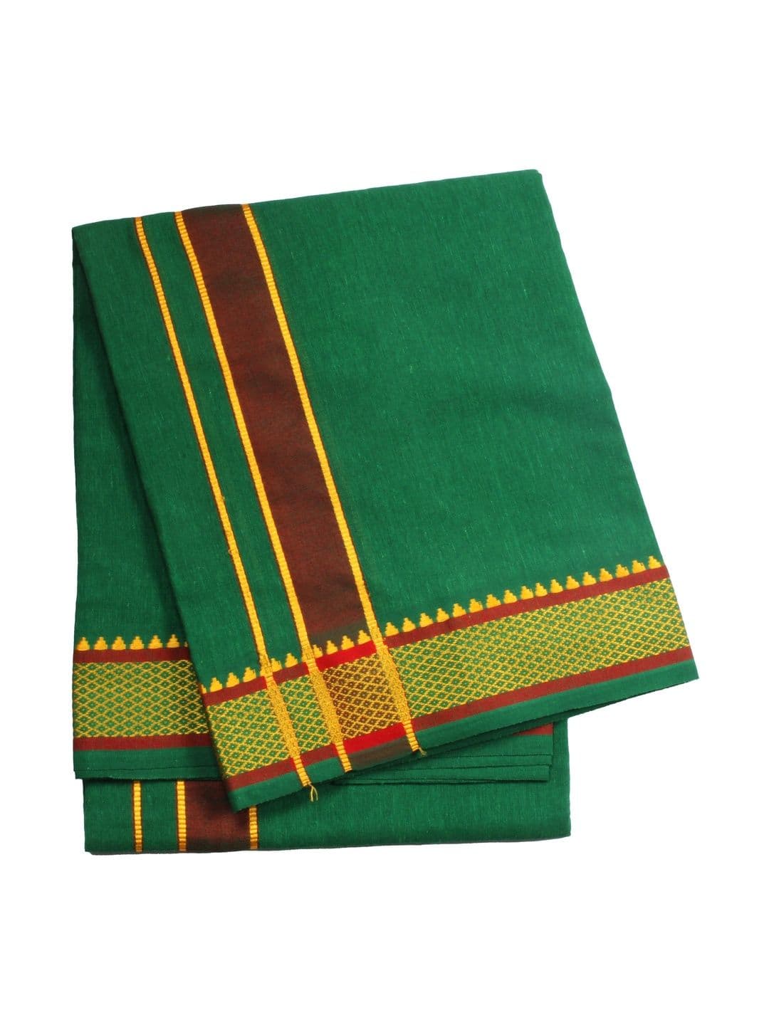 Tharunsha Elite Men Striped Cotton Dhoti Dhotis thumbnail 5