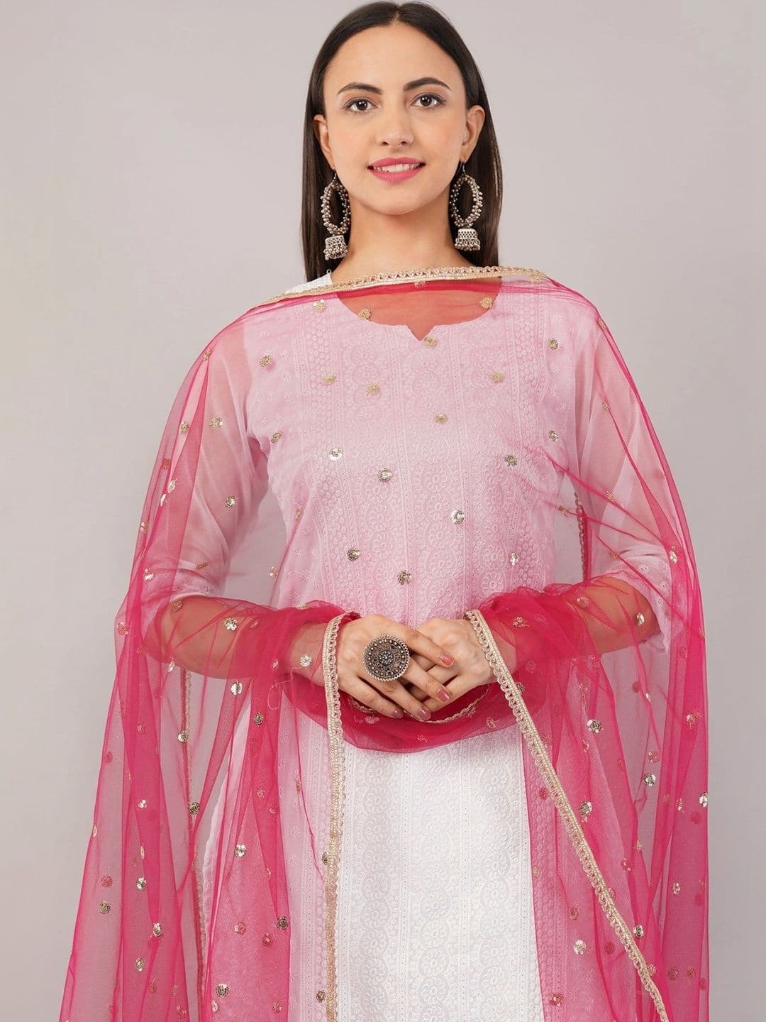 IVAARA Dupatta with Sequinned thumbnail 2
